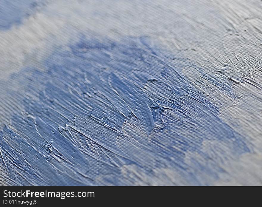 Blue Oilpainting, looks like a stream. Great for backgrounds. Blue Oilpainting, looks like a stream. Great for backgrounds.