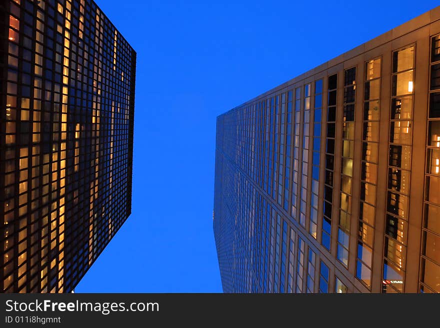 Skyscrapers of downtown.Toronto.Canada.