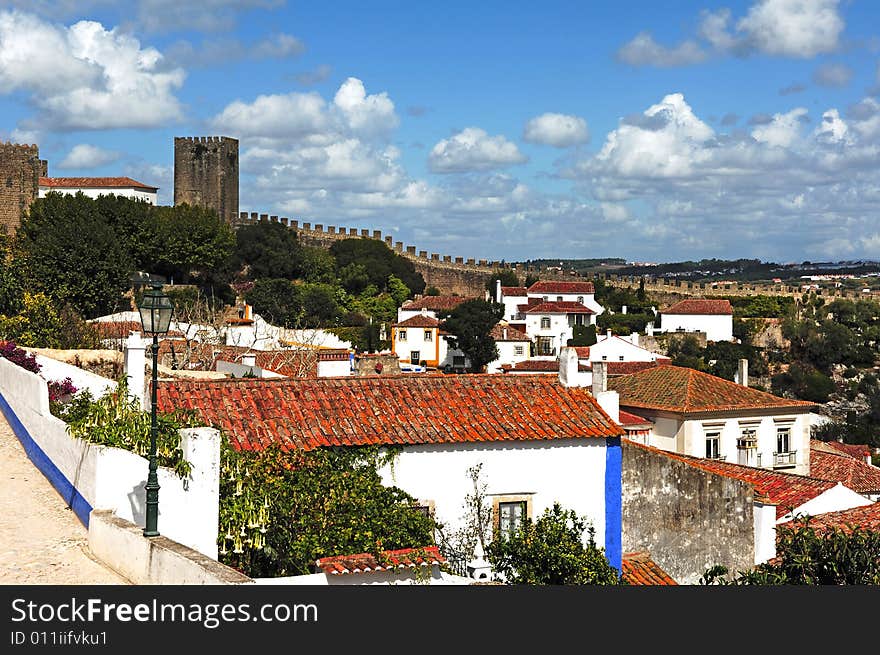 Portugal Obidos; a medieval city