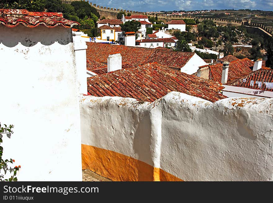 Portugal Obidos; a medieval city