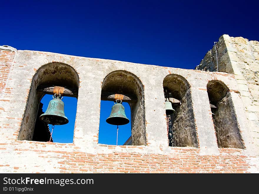 Different size of hanging bells