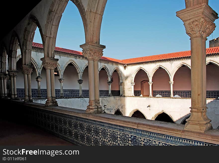 Portugal, Tomar: castle and convent of tomar