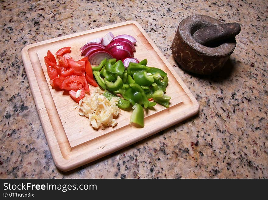 Mortar and pestle