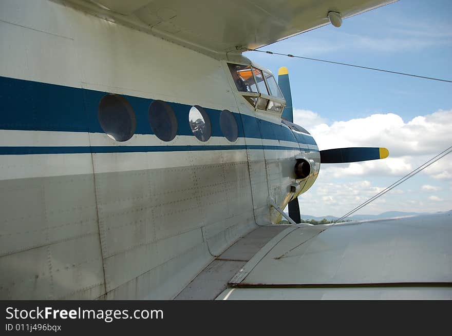 Old Russian Biplane