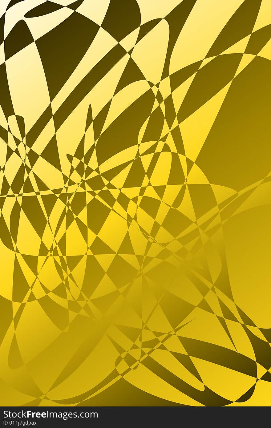 Vector illustration of Abstract Gold