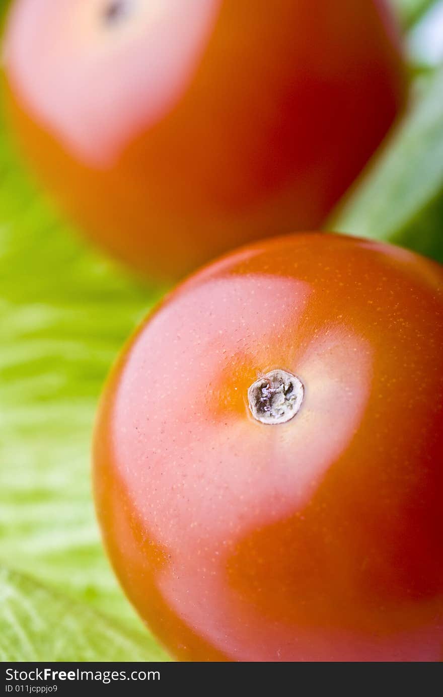 Tomato and salad