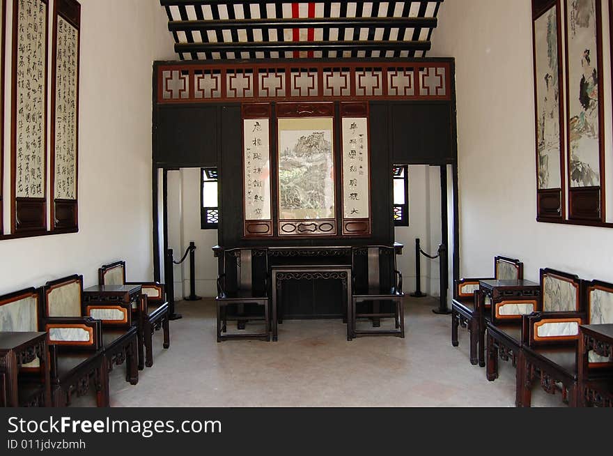 Chinese tradition parlor