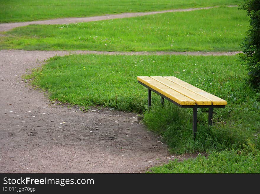 Alone bench