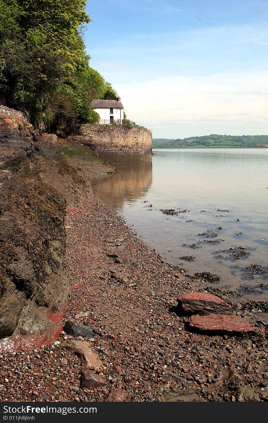 Part of the scenic South Wales coastline. Part of the scenic South Wales coastline