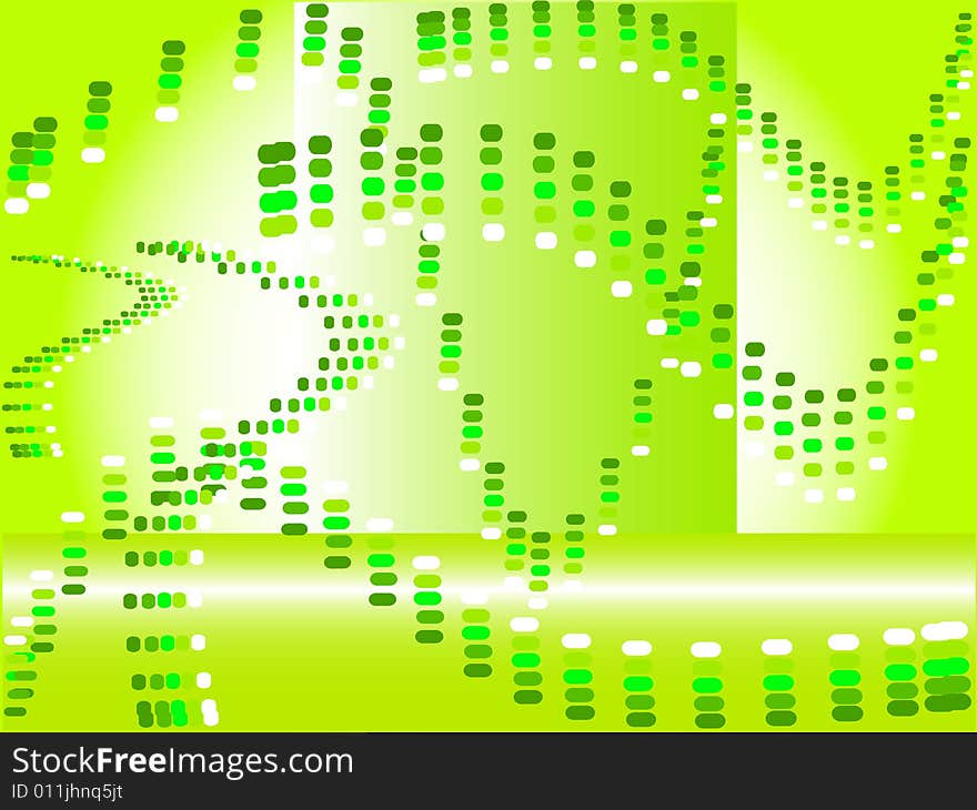 Digital abstract business yellow green background. Digital abstract business yellow green background