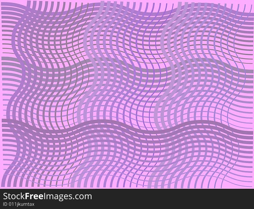 Abstract pink netting waves background. Abstract pink netting waves background