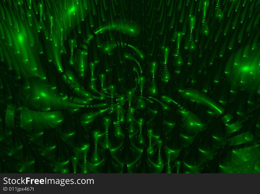 Abstract Green Background