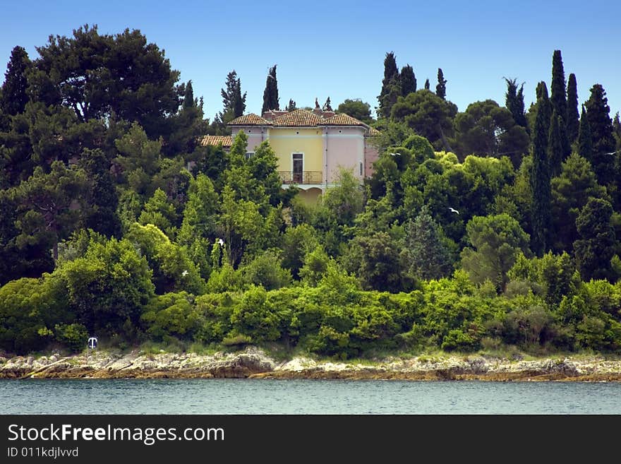 Old house by the sea