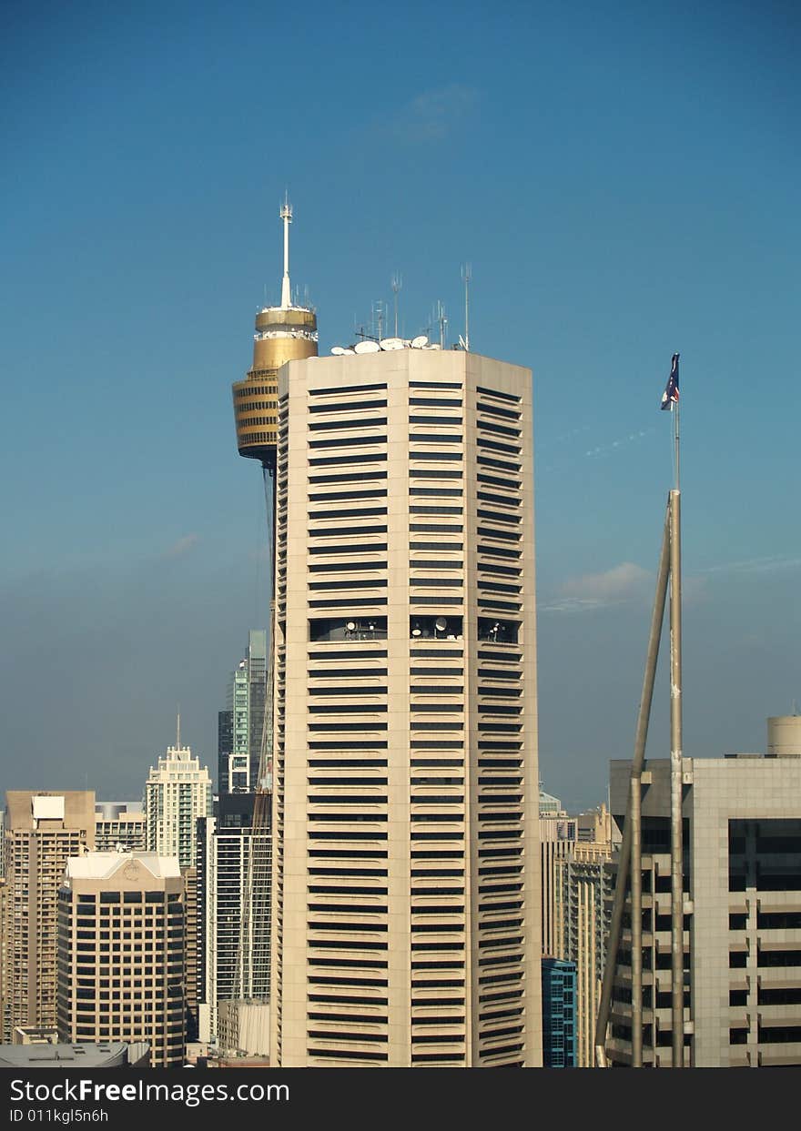 Sydney Tower in Sydney, Australia