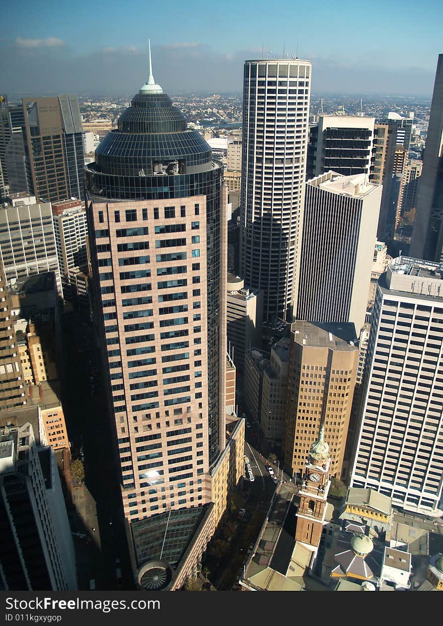 Skyscrapers and towers in Sydney. Skyscrapers and towers in Sydney