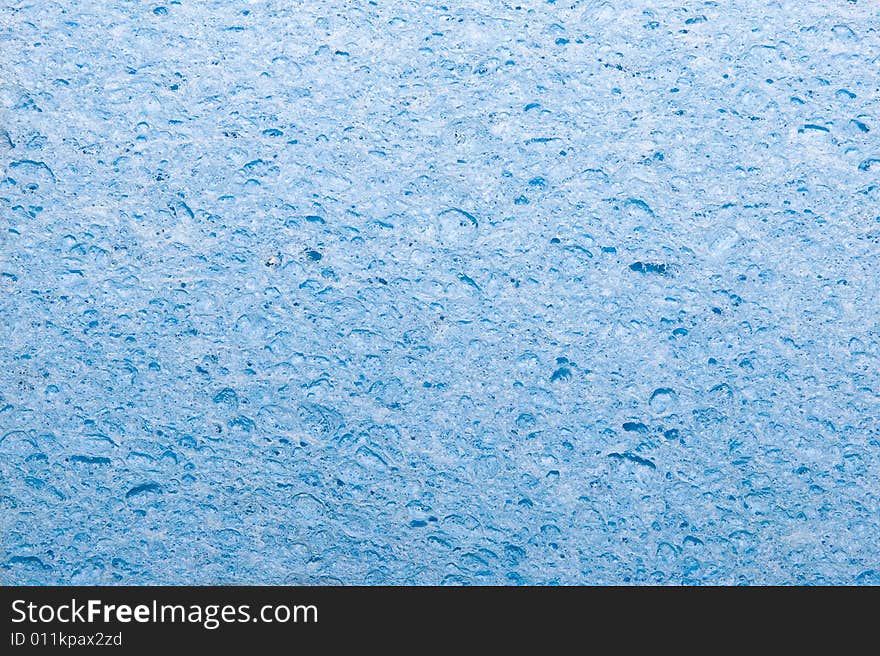 Abstract blue background with holes