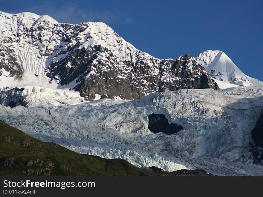 An Alaskan Glacier