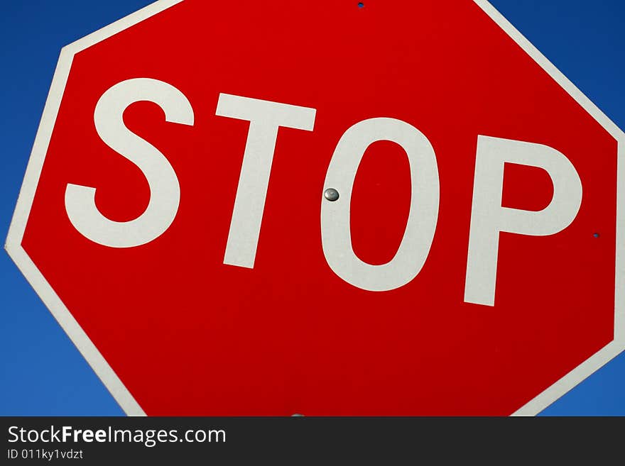 Stop sign