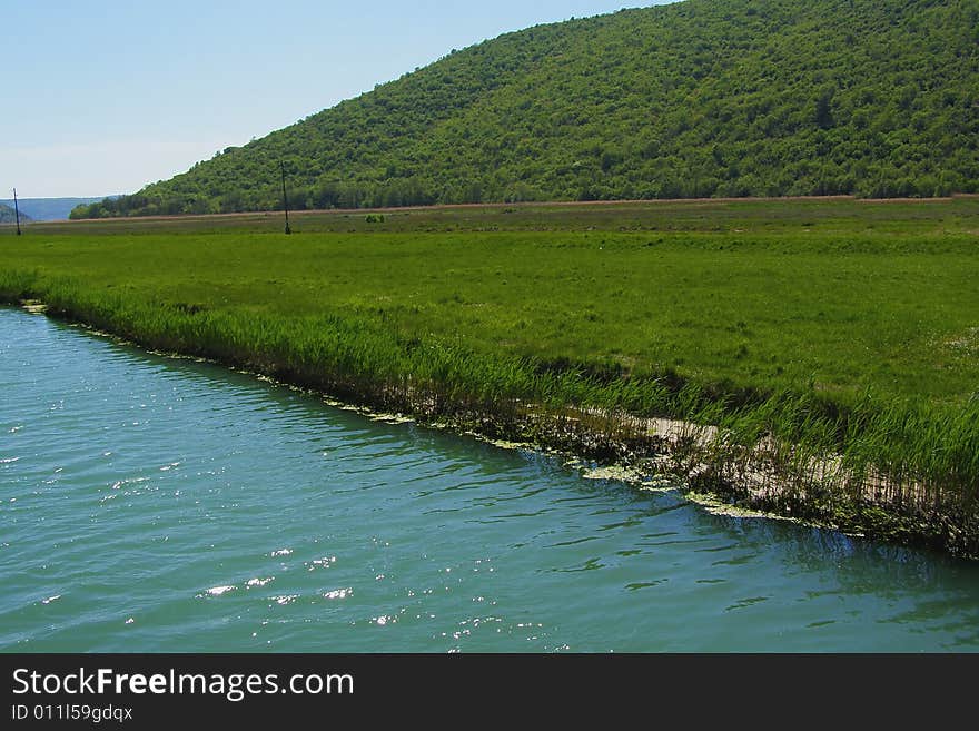 River valley landscape