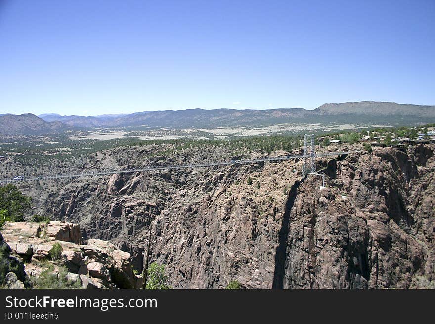 Royal Gorge bridge