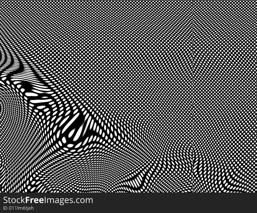 Abstract background, decorative illustration, with deformed dots. Abstract background, decorative illustration, with deformed dots.