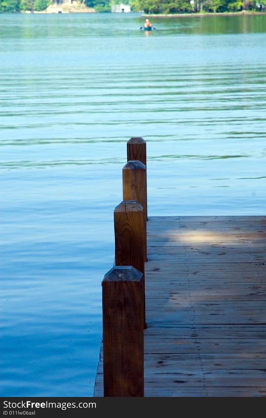 Morning On The Water/Dock