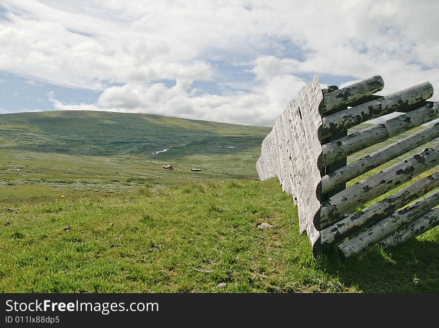 Summer at Hardangervidda, Buskerud, Norway