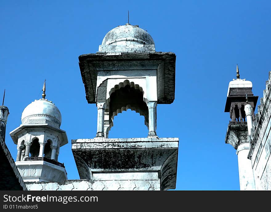 Mosque roof, Gujarati Inddia