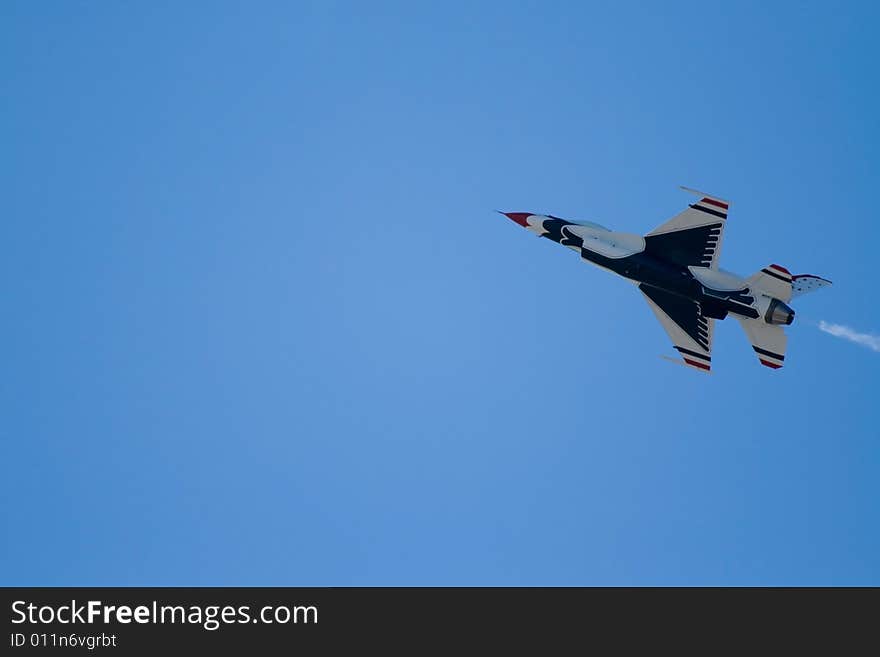 Thunderbird in flight