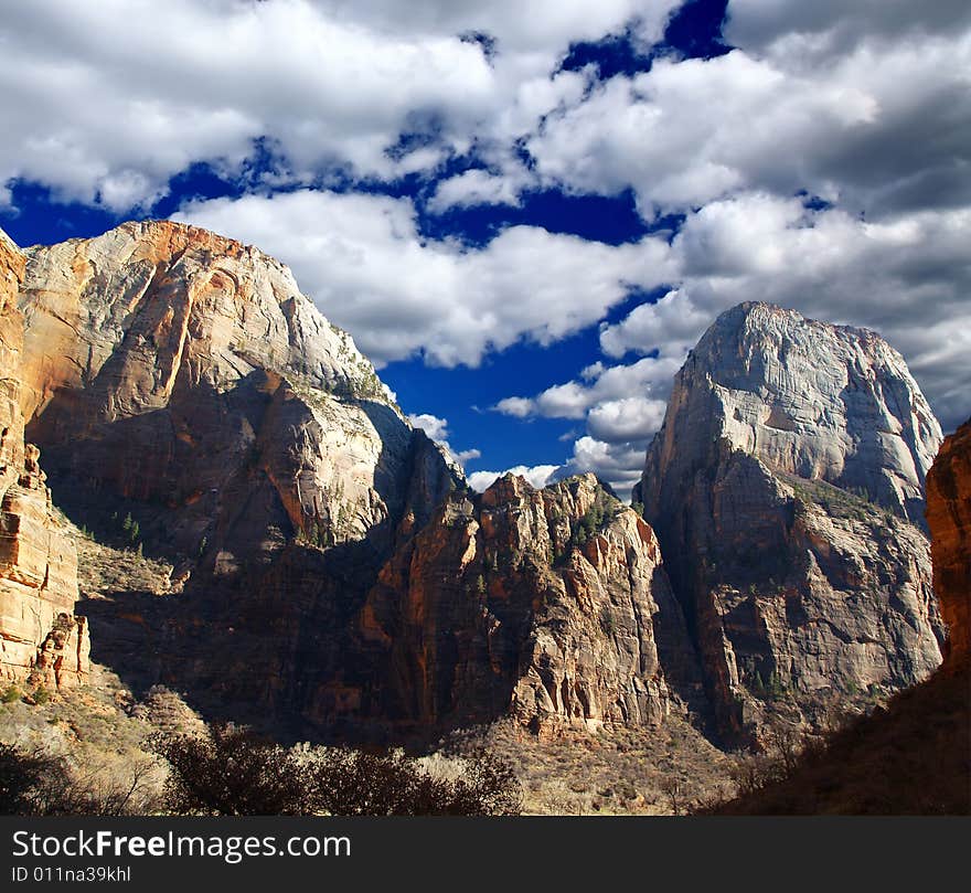 The Zion National Park