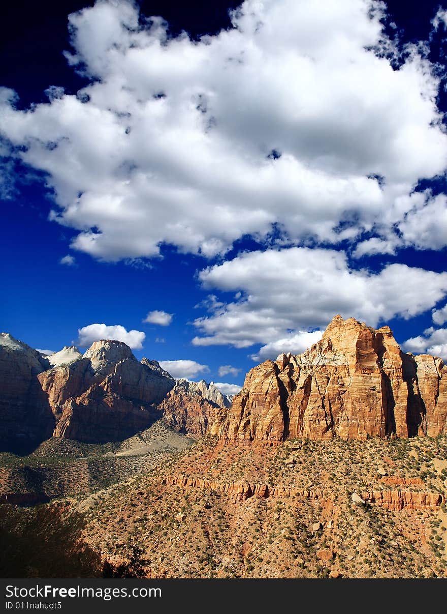 The Zion National Park