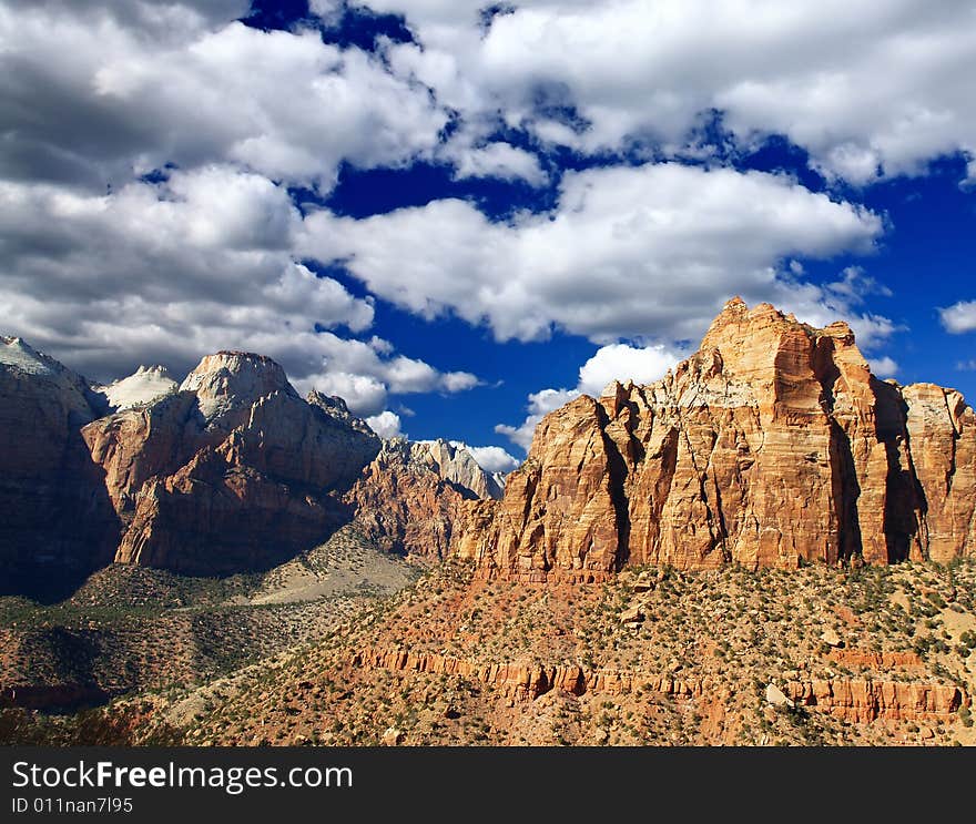 The Zion National Park