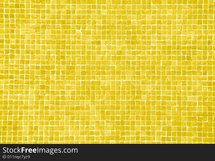 Big yellow orange mosaic