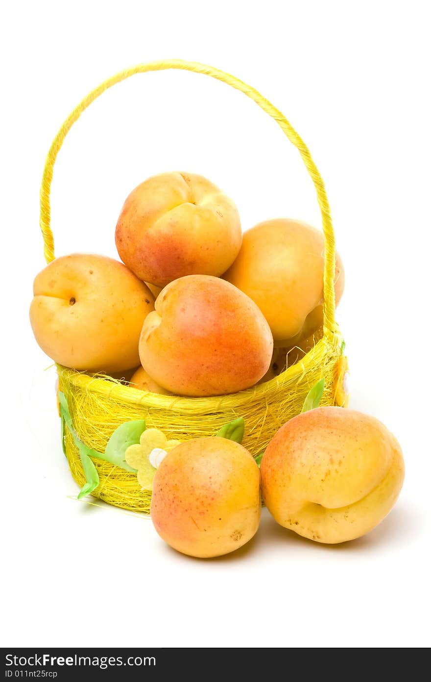 Fresh apricots