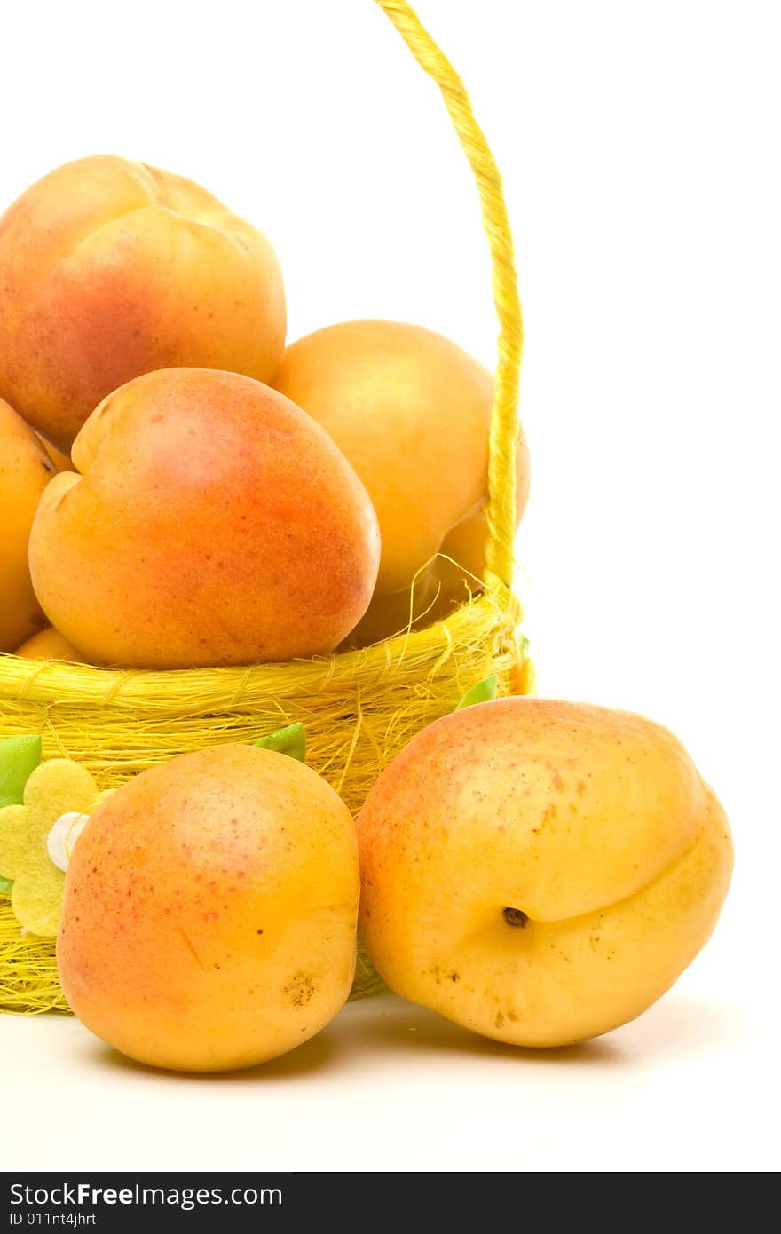 Fresh apricots