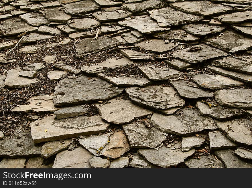 Texture Of Stone Table