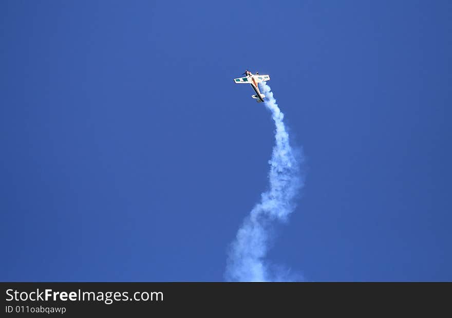 Leaders of an acrobatic flying team