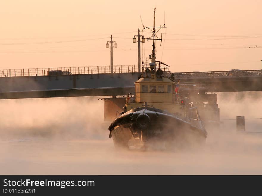 River ice breaker