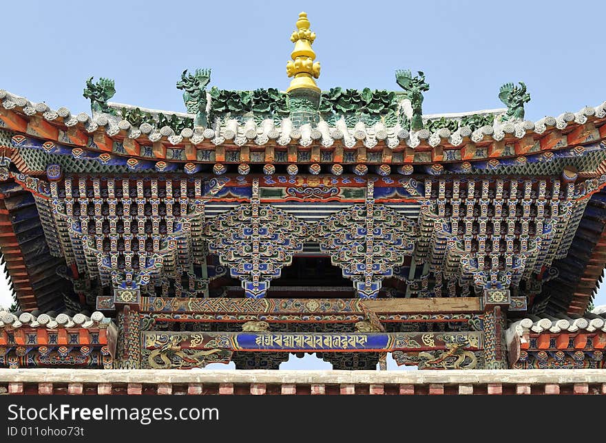 Chinese traditional architecture, decoration of chinese ancient building