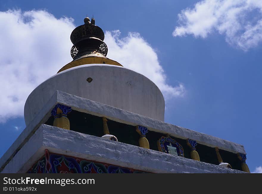 Stupa in tibet