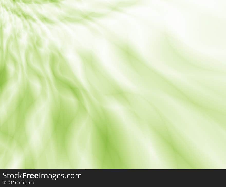 Abstract green background. Fractal image