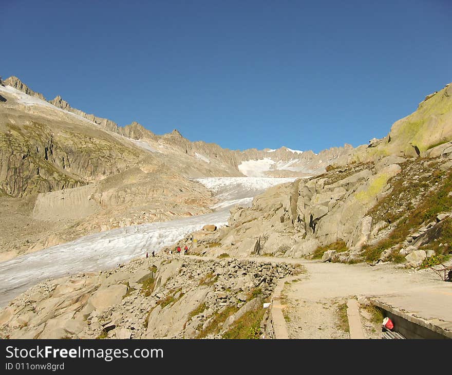 Glacier valley