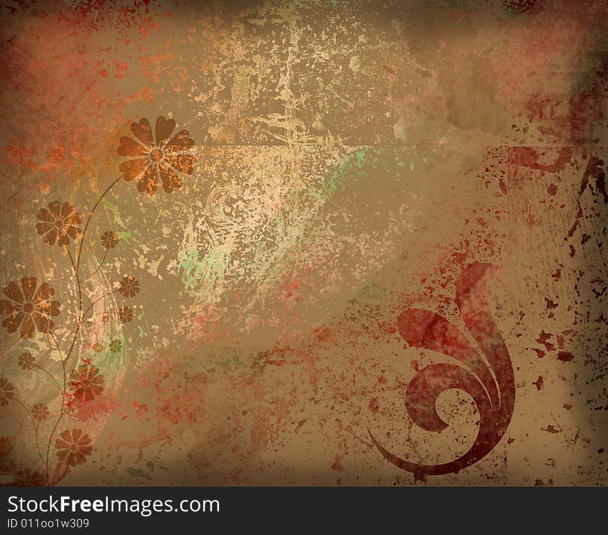 Grunge background with  cracks, dirt, stains,. Grunge background with  cracks, dirt, stains,