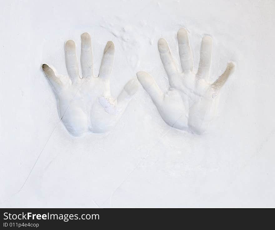 Plaster Hands