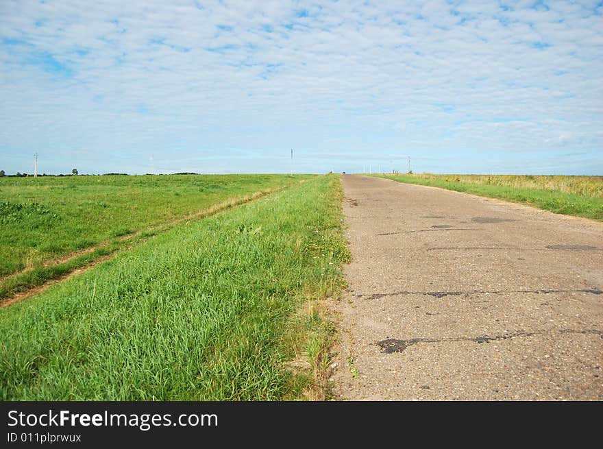 Asphalt road