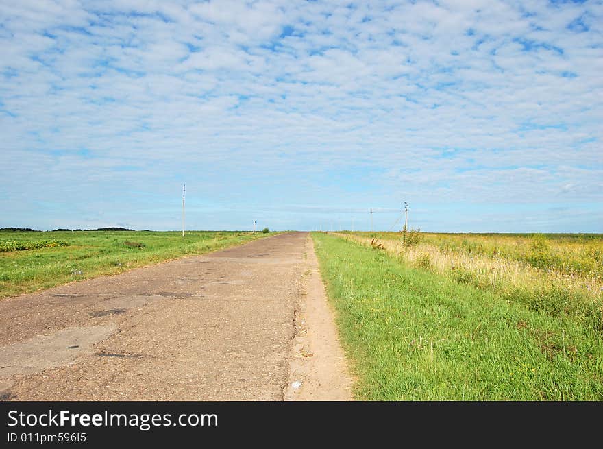 Asphalt road