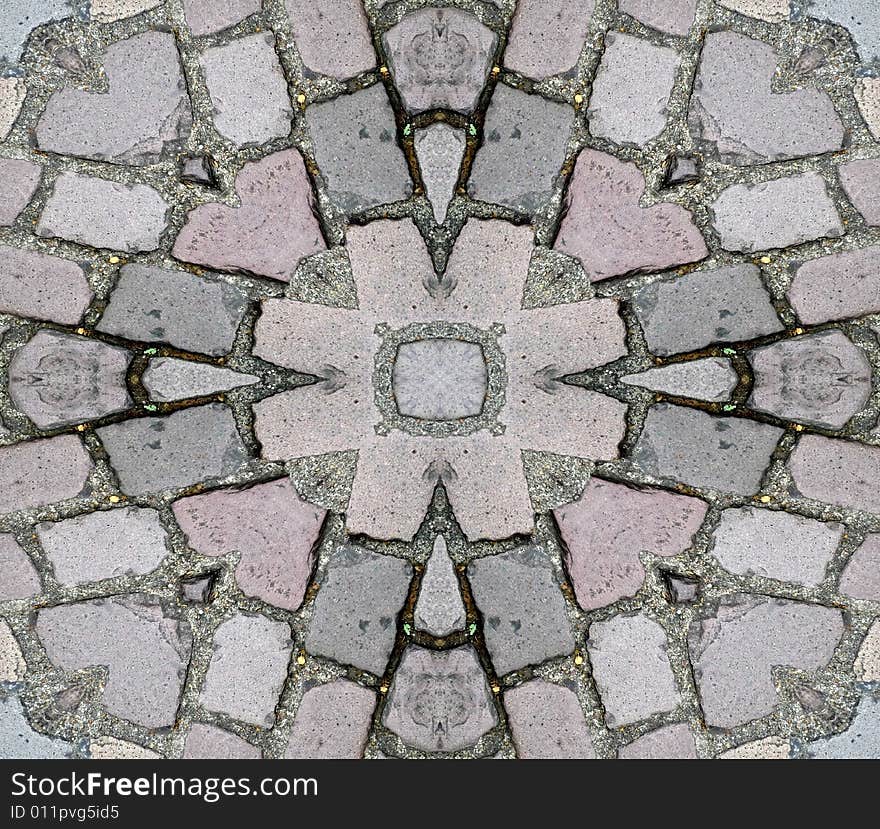 A seamless tile pattern background of some ground stones. A seamless tile pattern background of some ground stones.