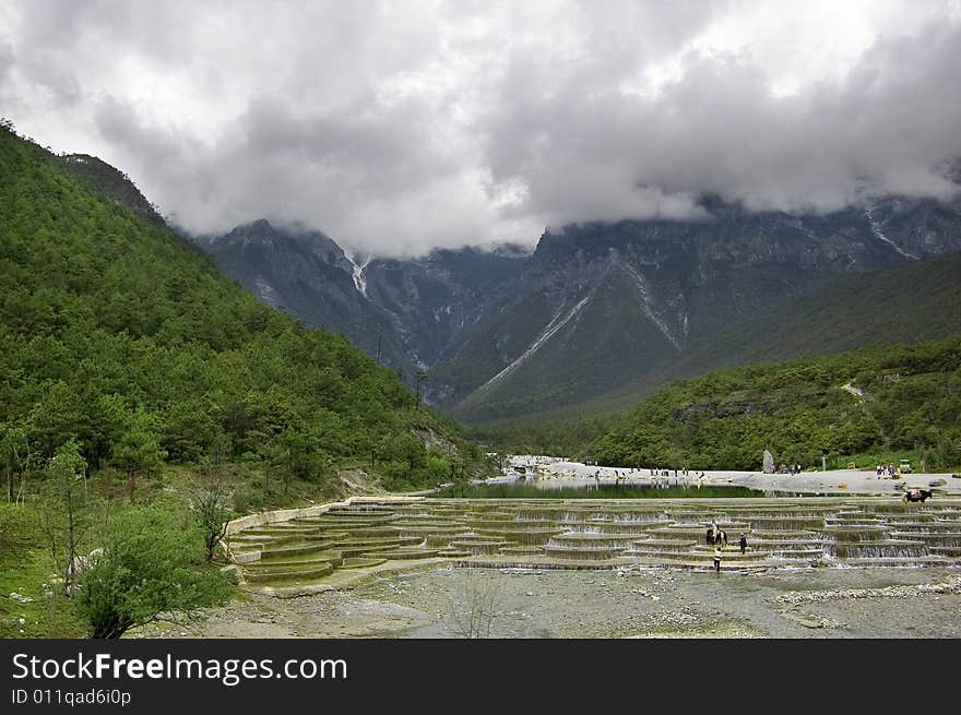 The beautiful scense of lanyuegu