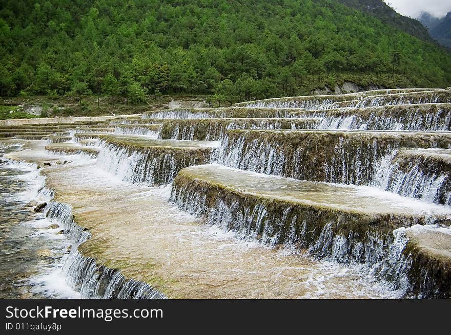 The beautiful scense of lanyuegu