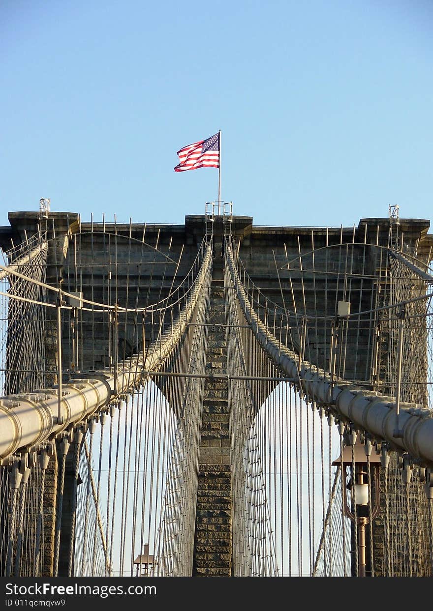 Brooklyn Bridge in New York City